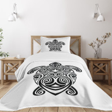 Maori Turtle Bedspread Set