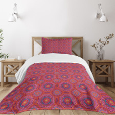 Hippie Oriental Design Bedspread Set