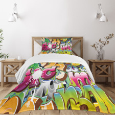 Throwie Style Bedspread Set