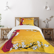 Geisha Lady Bedspread Set