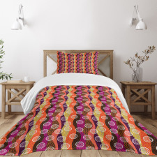 Colorful Style Bedspread Set