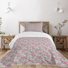 Repeating Dandelions Bedspread Set