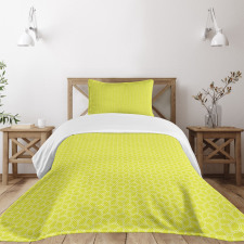 Abstract Juicy Lemons Bedspread Set