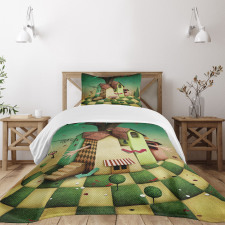 Fairy Tale Wonderland Bedspread Set
