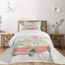 Traveling Animals Bedspread Set