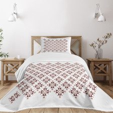 Indonesian Native Tile Bedspread Set