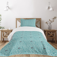Snippet Connivent Sparrow Bedspread Set