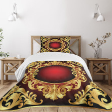 Frame Baroque Bedspread Set