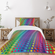 Gradient Shaded Backdrop Bedspread Set