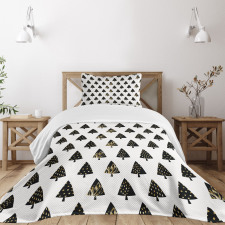 Spotted Trees Bedspread Set