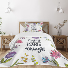 Thriving Nature Foliage Bedspread Set