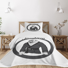 Wrestler Gorilla Bedspread Set