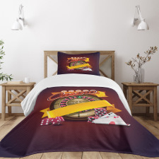 Leisure Time Activities Bedspread Set