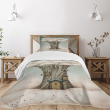 Tree in the Sky Fantasy Bedspread Set