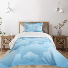 Lamellar Look of Cumulus Bedspread Set