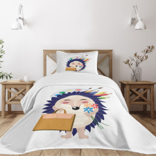 School Boy Animal Bedspread Set