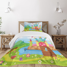 Jester Hat Bedspread Set