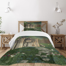 Fairy Castle Design Bedspread Set