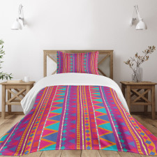 Tribal Zigzags Bedspread Set