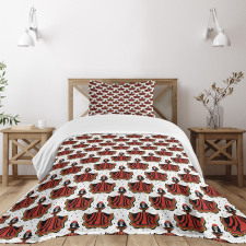 Calavera Catrina Bedspread Set