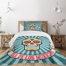 Diamond and Heart Bedspread Set