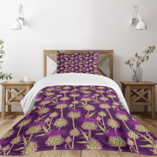 Vibrant Color Scottish Bedspread Set