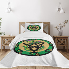 Knot Thorns Stem Bedspread Set