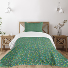 Colorful Spring Daisy Bedspread Set