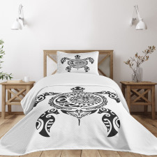 Hawaiian Maori Animal Bedspread Set