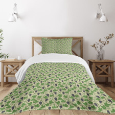 Viticulture Grapevines Bedspread Set