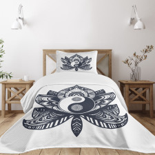 Lotus Leaf Spritiual Bedspread Set