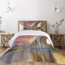 Stone Arch Bridge Bedspread Set