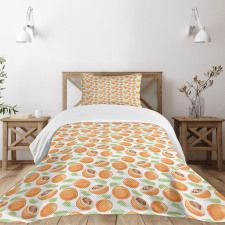 Watercolor Sketch Fruit Bedspread Set