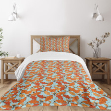 Nature Renewal Theme Bedspread Set