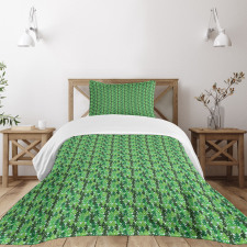 Fir Woodland Snow Bedspread Set