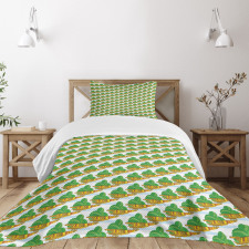 Animal Family Bushes Bedspread Set