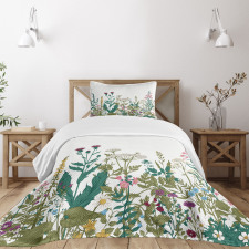 Wildflower Arrangement Bedspread Set