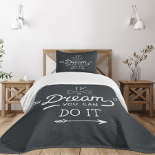 Wise Words Vintage Bedspread Set