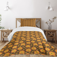 Funny Zoo Animals Paws Bedspread Set