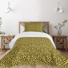 Wild Cat Camouflage Bedspread Set