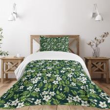 Awakening Floral Buds Bedspread Set