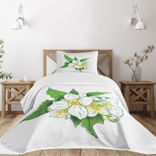 Freshness and Purity Bedspread Set
