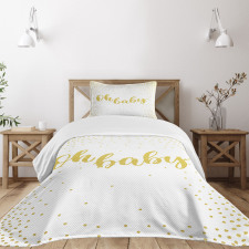 Sparsed Dot Bedspread Set