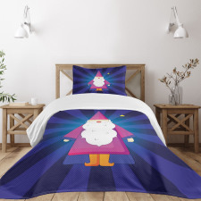 Man with a Staff Miracle Bedspread Set