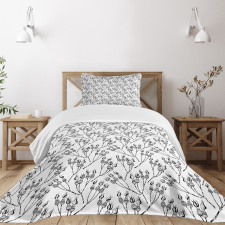 Homepathic Flowers Bedspread Set