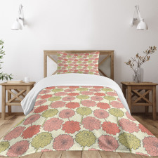 Pastel Growth Nostalgic Bedspread Set