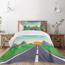 Road Trip Forest Bedspread Set