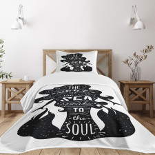 Voice of Sea Soul Bedspread Set