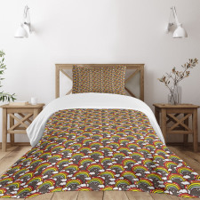 Colorful Magic Sky Bedspread Set
