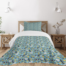 Funky Nature Bedspread Set